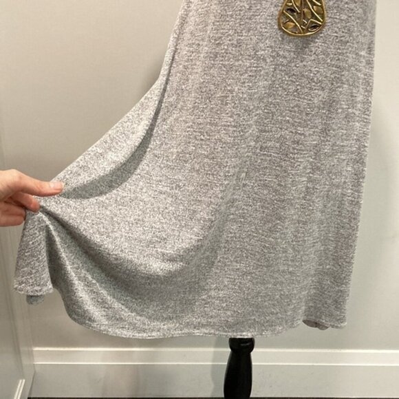 ARITZIA Wilfred Free Grey Rosa Swing Mini Dress - Picture 5 of 11